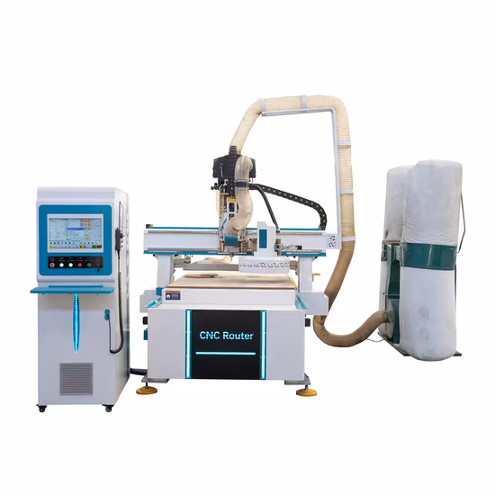 Roteador de madeira CE 1325 Máquina de corte e gravação CNC de 3 eixos Roteador CNC Atc para carpintaria 3D
