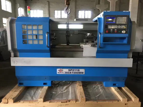 GSK/Fanuc/Siemens Torno CNC Horizontal Automático Estrutura Ck6136 Ck6140 Ck6150 Torno Torno de Metal Preço com Torno de Torre de Ferramenta de Estação 6/8 Hidráulico Elétrico